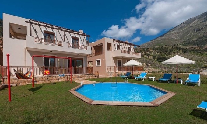 Triopetra Villa | Superior Crete Villa | Villa Nikos | Two-Bedroom Villa | Private Pool |.