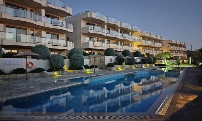 Makry Gialos Apartment | The penthouse at Lagada Resort