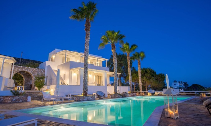 Nea Cryssi Akti Villa | Villa Agia Irini Cove 2 with common pool for only 3 villas