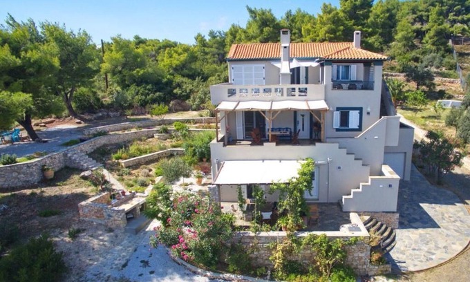 Marpounta Apartment | Villa Flora Views exciting imaginations Upper Floor Terrace Apartment