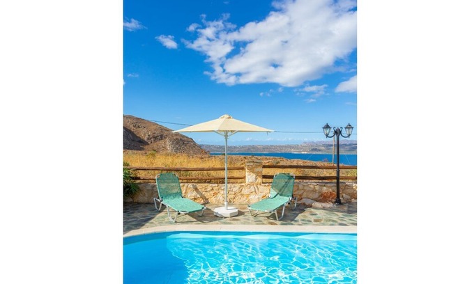 Megala Chorafia Villa | Villa Konstantina: Large Private Pool, Sea Views, A/C, WiFi, Eco-Friendly