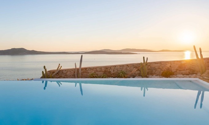 Agios Ioannis Villa | Villa Olivia - Stunning Sunsets in the Most Desirable Location
