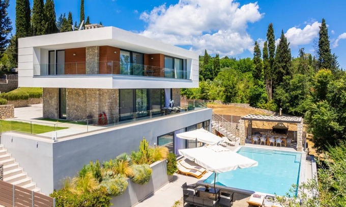 Corfu Town Villa | Villa Seren - Five Bedroom Villa, Sleeps 10