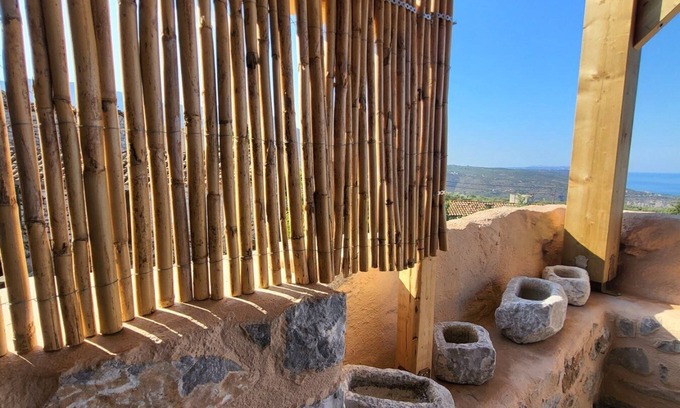 Omales Villa | Villa with beautiful sunset