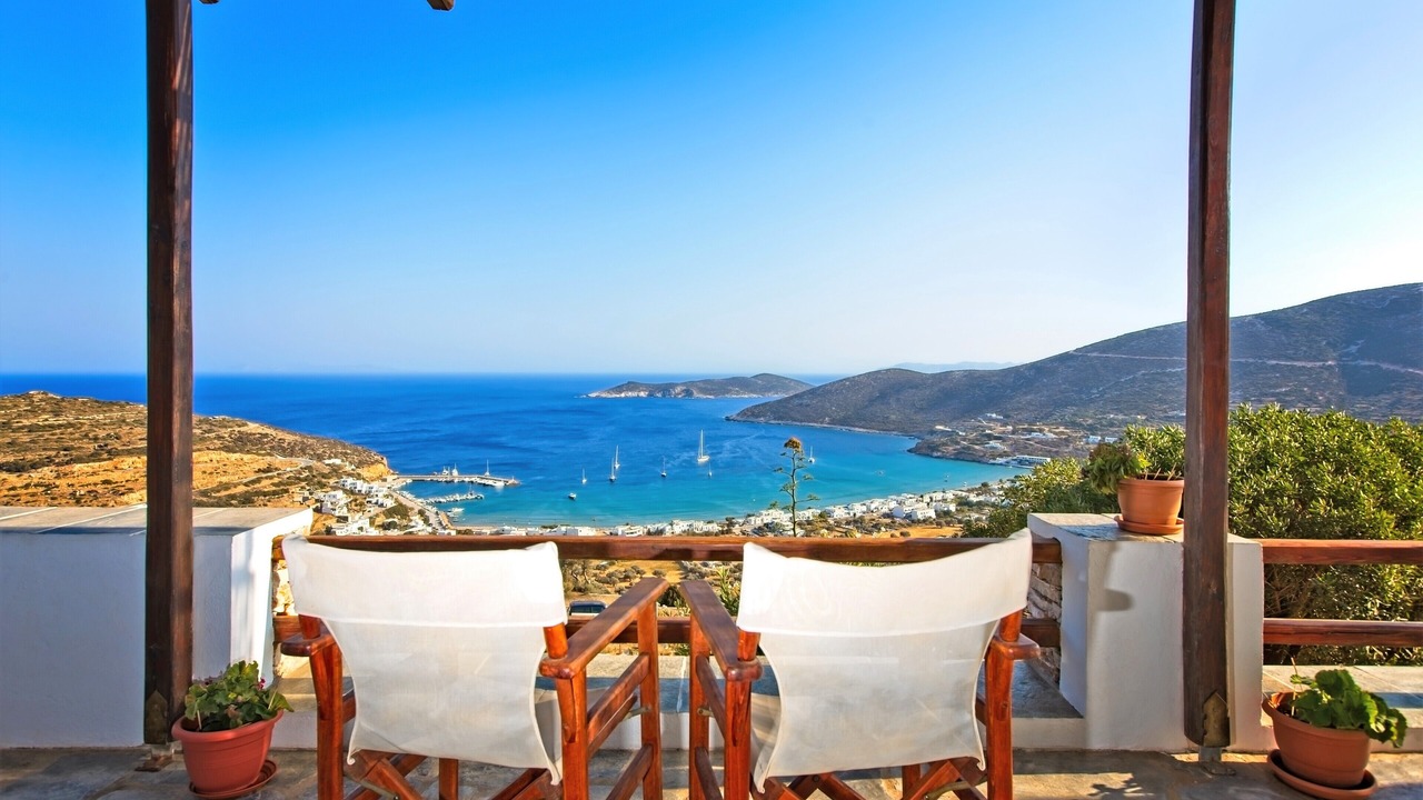 Photo of Patio Balcony in Platis Gialos