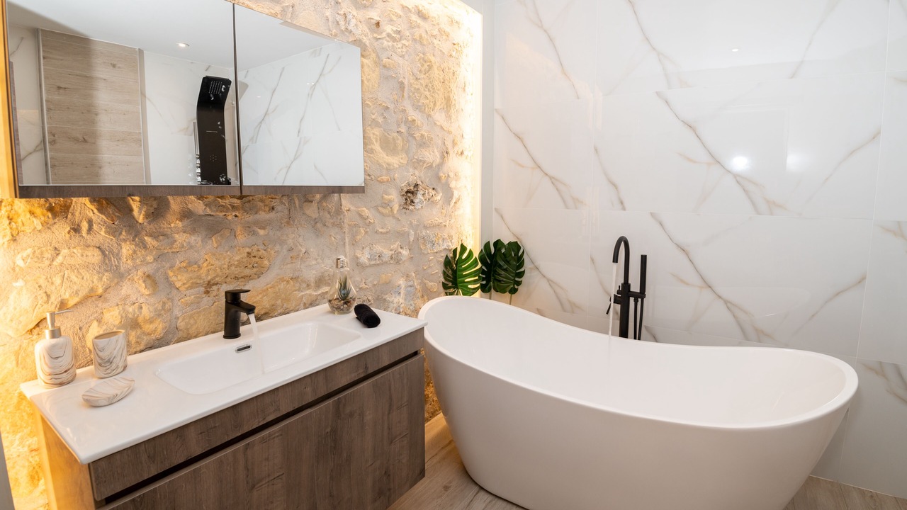 Photo of Bathroom in Paralia Kourna