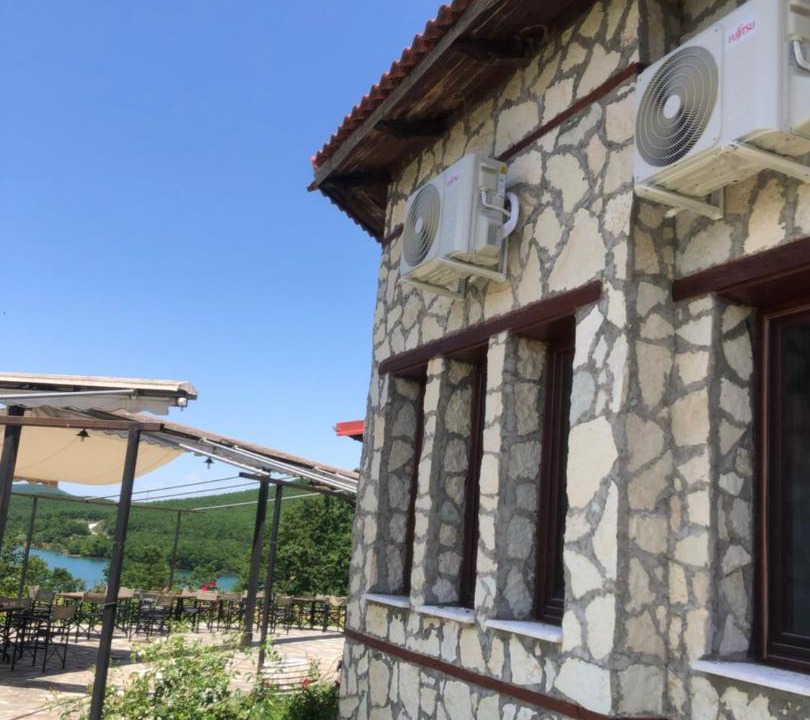 Photo of Buildings in Lake Plastiras