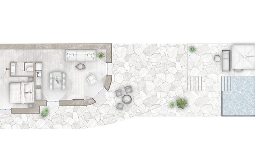 Two Bedroom Villa with Private Pool and Sea View
