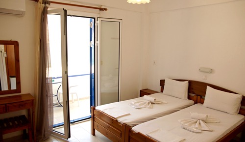 Twin Room, 2 Twin Beds, Sea View