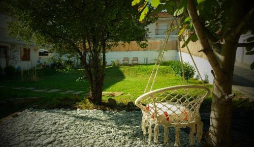 Deluxe One-Bedroom Apartment with Garden View